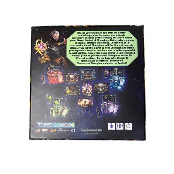 Marvel Contest of Champions: Battlerealm Deck Building Board Game NEW - Picture 2 of 3